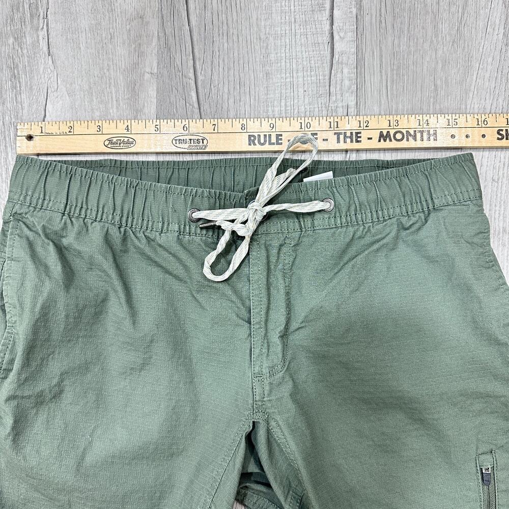 Vuori Womens Medium Ripstop Pants Green Organic Cotton Stretch - Picture 6 of 10